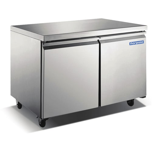 Norpole 60" 15 Cuft. Undercounter Refrigerator with Interior Lighting